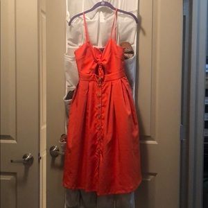 Orange Forever21 Dress